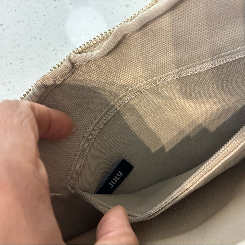 JULY Beige/ Grey Crossbody Bag - Picture 8 of 8